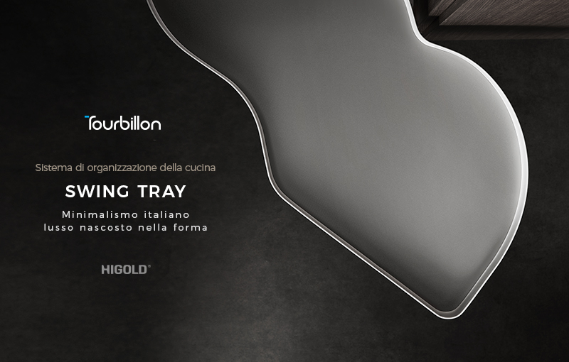 Debutto mondiale del cestello estraibile per angoli Tourbillon ·Swing Tray