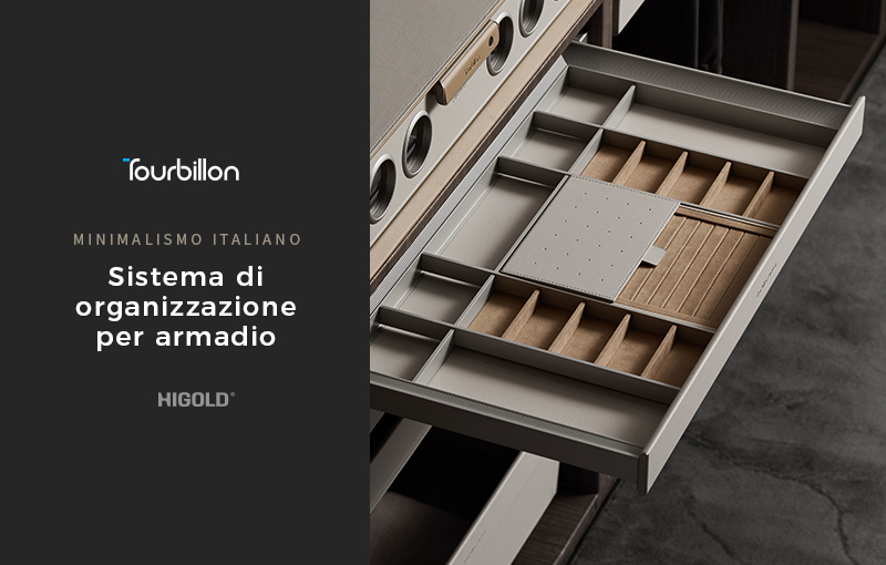 Tourbillon Wardrobe System, prima mondiale.