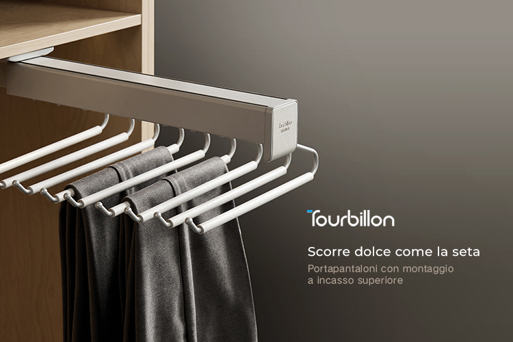 Top Mounted Pants Rack