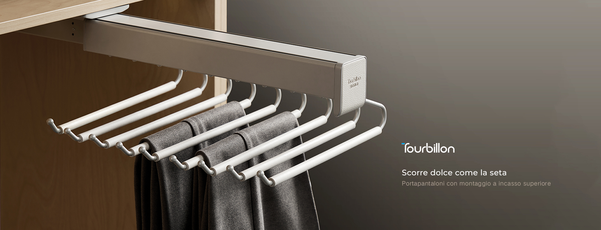 Top Mounted Pants Rack