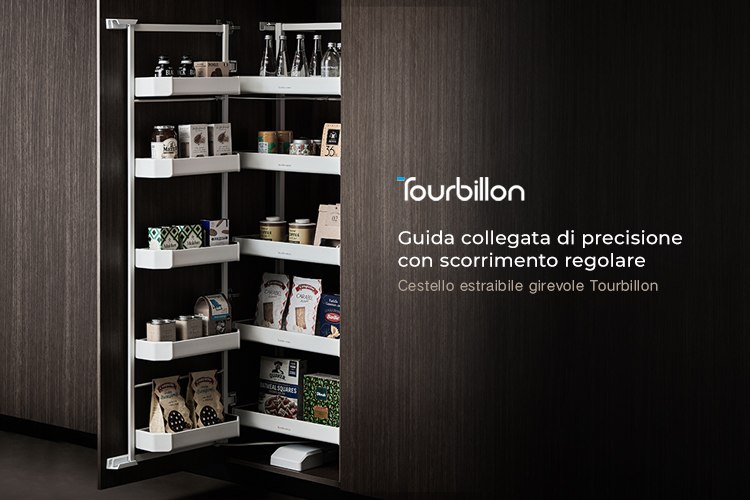 Swivel Pull-Out Pantry